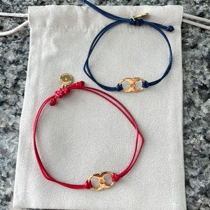 Tory Burch embrace ambition bracelets